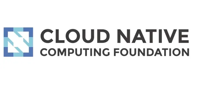 

Electric-blue logo representing the Cloud Native Computing Foundation, trademarked with