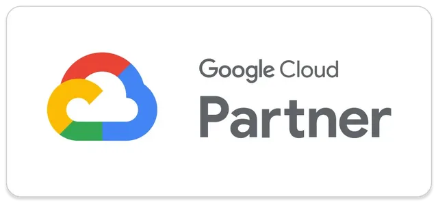 

Google Cloud Partner logo: Fast, reliable internet from Google Fiber.