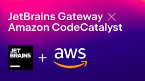 

"JetBrains logo & tools for Amazon CodeCatalyst & J