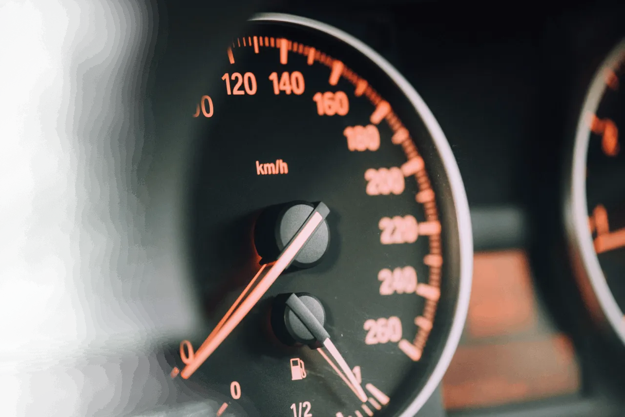 

Speedometer and odometer track car vehicle speed and distance travelled.